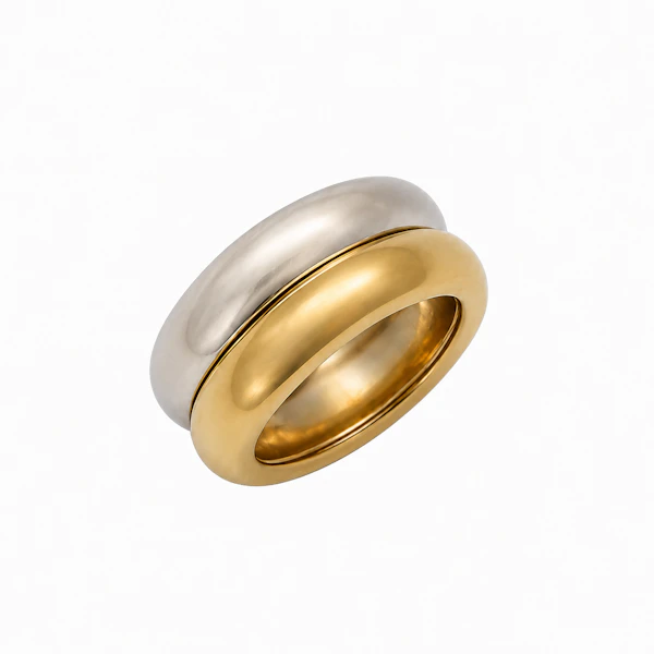 Poiray 18ct Gold 'Je t’aime'  Ring - image 1