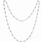 Antique French 18ct Gold Onyx & Enamel Chain, c.1900 - image 2
