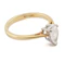 18ct Gold Pear-Shaped Solitaire Diamond Ring- Spectrum Antiques - image 4