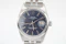 Rolex Oyster perpetual Date 1500 Blue Sigma Linen Dial - image 4