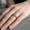 2.82ct Diamond Gypsy Ring in 18k Yellow Gold - image 5