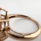 Pear-Shaped Morganite Rose Gold Ring - Saddingtons Jewellery Stand 375 - image 3