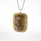 Victorian Banded Agate Pendant With Chain - Saddingtons Jewellery Stand 375 - image 2