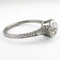 Edwardian Single Stone Diamond Platinum Ring - Saddingtons Jewellery Stand 375 - image 2