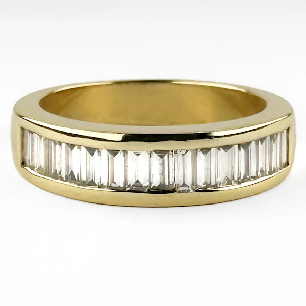 Channel Set Baguette Diamond Ring - Saddingtons Jewellery Stand 375 - image 1