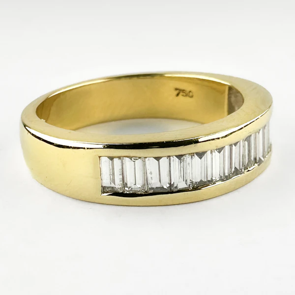 Channel Set Baguette Diamond Ring - Saddingtons Jewellery Stand 375 - image 4