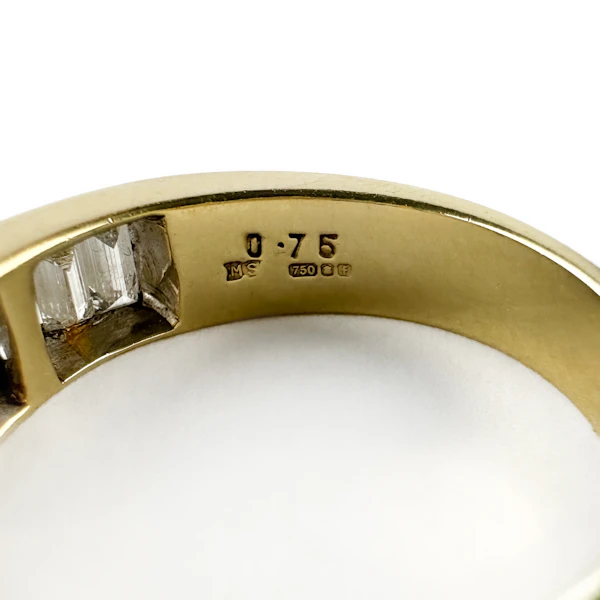 Channel Set Baguette Diamond Ring - Saddingtons Jewellery Stand 375 - image 5