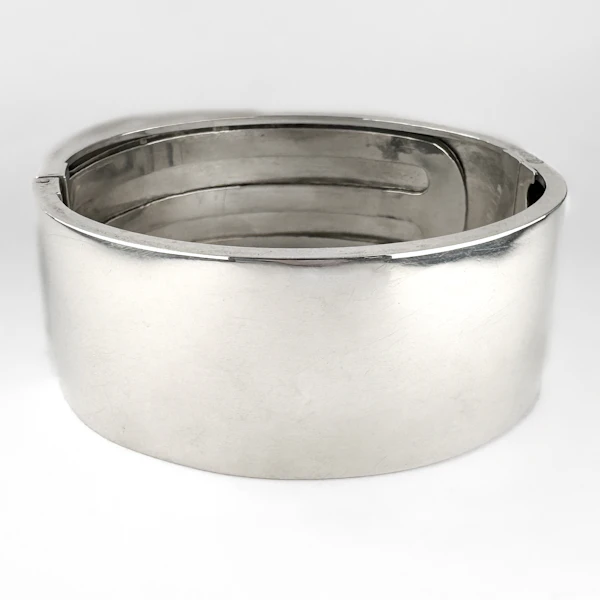 Victorian Silver Belt Cuff Bracelet - Saddingtons Jewellery Stand 375 - image 3