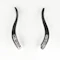 White Gold & Diamond Wave Earrings - Saddingtons Jewellery Stand 375 - image 2