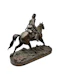 Russian late 19th century bronze Model of the Kozak, St Petersburg by Samonoff. - image 6