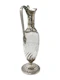 Faberge silver and decorative glass claret jug, Moscow c.1890. - image 3