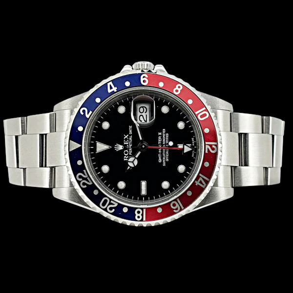 ROLEX GMT MASTER II PEPSI 16710 FULL SET 2004 - NO HOLES CASE - image 4