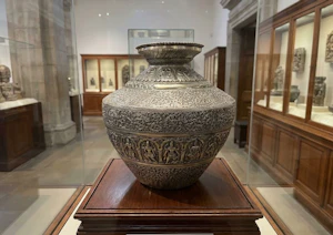 Ceremonial Solid Silver Kutch Water Vessel Gangajali 1910