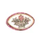 Victorian Ruby, Diamond & White Enamel Giardinetti Brooch c.1880 - image 1