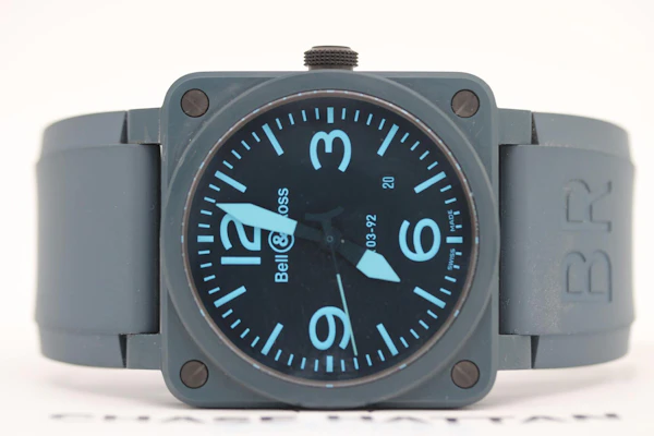 Bell & Ross BR 03‑92 Ceramic Blue BR 03‑92‑CB – 42mm – Full Set – 2018 - image 9