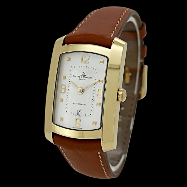 BAUME ET MERCIER HAMPTON YELLOW GOLD AUTOMATIC MV045225 FULL SET - image 1