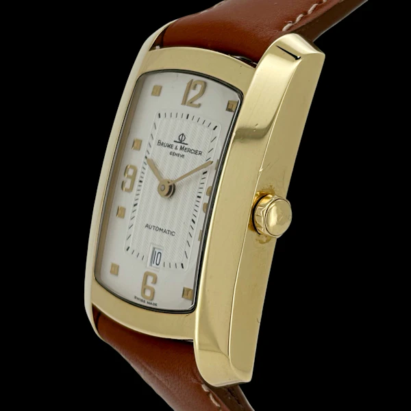 BAUME ET MERCIER HAMPTON YELLOW GOLD AUTOMATIC MV045225 FULL SET - image 2