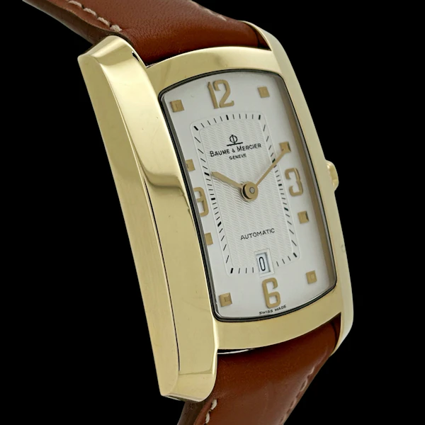 BAUME ET MERCIER HAMPTON YELLOW GOLD AUTOMATIC MV045225 FULL SET - image 3