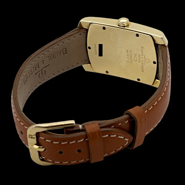 BAUME ET MERCIER HAMPTON YELLOW GOLD AUTOMATIC MV045225 FULL SET - image 5