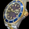 ROLEX SUBMARINER DATE TURNED 'PURPLE' FADED BEZEL FULL SET W SERIES - 1996 - image 6