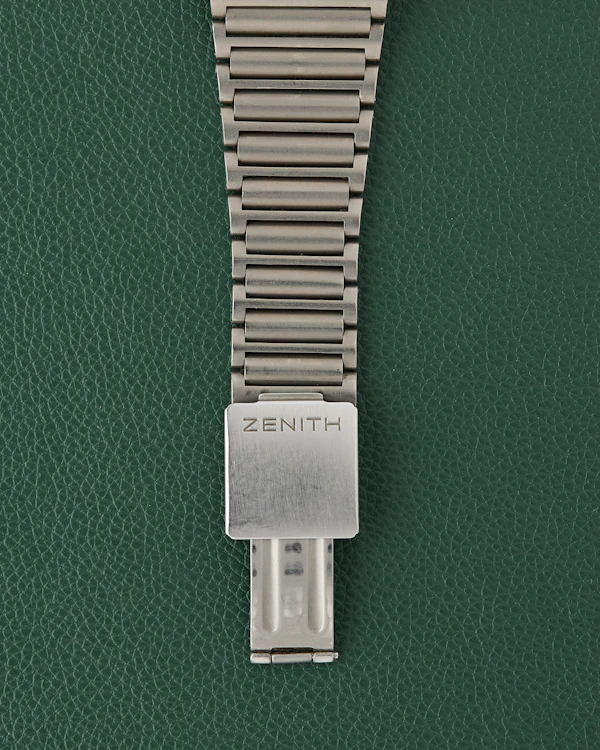 Zenith Titanium 95.0102.418 Port Royal Moonphase Black Dial Neo-Vintage 1980s - image 15