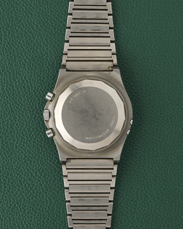 Zenith Titanium 95.0102.418 Port Royal Moonphase Black Dial Neo-Vintage 1980s - image 12