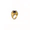 18ct Heavy Cabochon Garnet Ring Spectrum Antiques - image 1