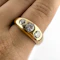 Edwardian 1.25ct 3 Diamond Gypsy Ring - Saddingtons Jewellery Stand 375 - image 2