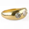 Edwardian 1.25ct 3 Diamond Gypsy Ring - Saddingtons Jewellery Stand 375 - image 3