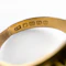 1908 Scroll Shoulders Gold Signet Ring - Saddingtons Jewellery Stand 375 - image 4
