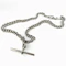 Silver Albert Chain With T-bar - Saddingtons Jewellery Stand 375 - image 1