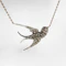 Victorian Diamond Swallow Necklace - Saddingtons Jewellery Stand 375 - image 2