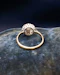 Downstairs at Grays: 18ct Yellow Gold & Platinum 0.75ct Diamond Cluster Ring Circa 1940-1950 - image 5