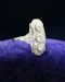 Downstairs at Grays: 14ct White Gold Diamond Art Deco Diamond Continental Ring Circa 1930 - image 2