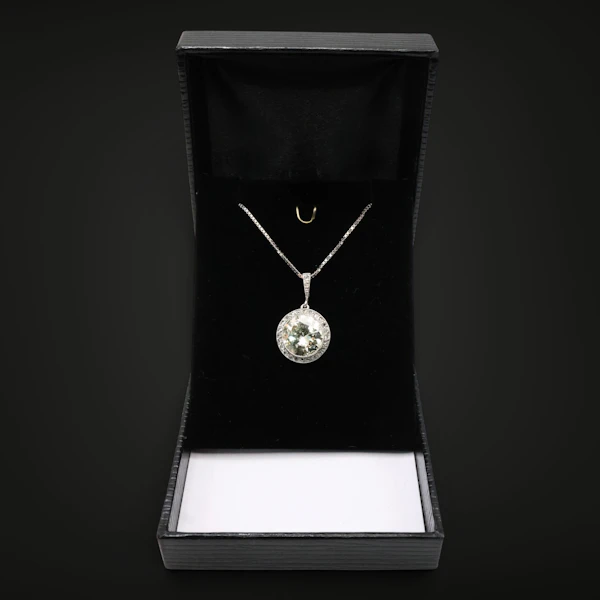 Lovely 4.5ct Edwardian French Diamond Pendant at Deco&Vintage Ltd - image 3