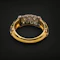 Vintage Ilias Lalaounis diamond & enamel ring - image 4