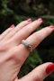 Vintage Ilias Lalaounis diamond & enamel ring - image 1