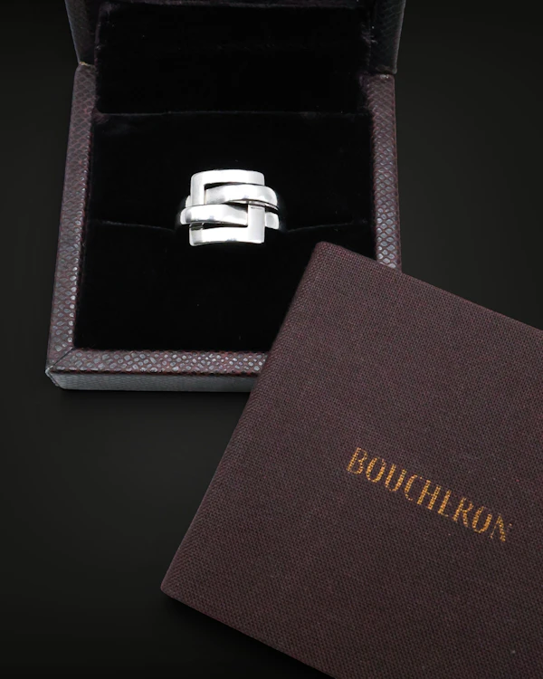 Parisian Architecture on the Hand: The Boucheron Interlocking Ring - image 2