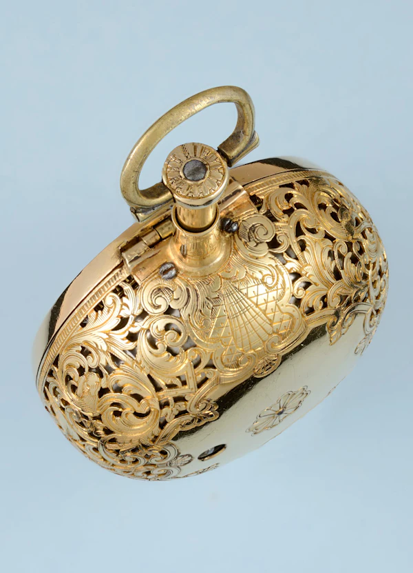 Gem Set Gold Repeater with Royal Coat of Arms - image 5