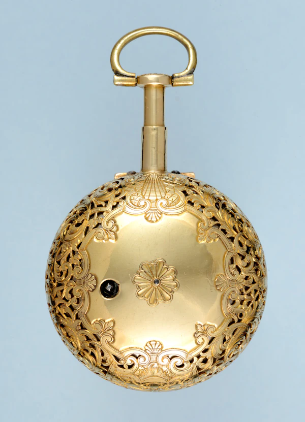 Gem Set Gold Repeater with Royal Coat of Arms - image 4