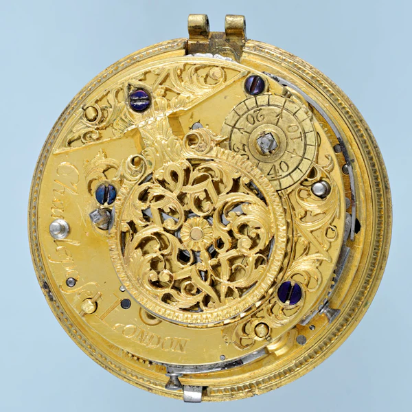 Gem Set Gold Repeater with Royal Coat of Arms - image 11
