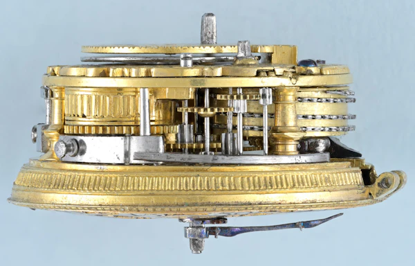 Gem Set Gold Repeater with Royal Coat of Arms - image 13