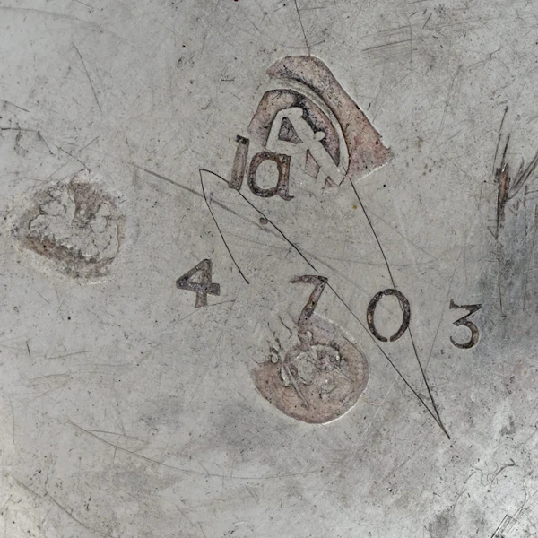 Britannia Silver Champleve Dial Verge by Windmills - image 7