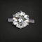 Magnificent 5.27 Carat Natural Old Mine Cut Diamond Solitaire Ring - image 4
