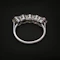 Lovely Art Deco Diamond Platinum Ring at Deco&Vintage Ltd - image 4