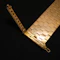 Vintage Mappin & Webb 'Rio' 18k Yellow Gold & Diamond Honeycomb Bracelet - image 3
