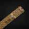 Lovely Vintage 18ct Gold And Diamond Bracelet at Deco&Vintage Ltd - image 4