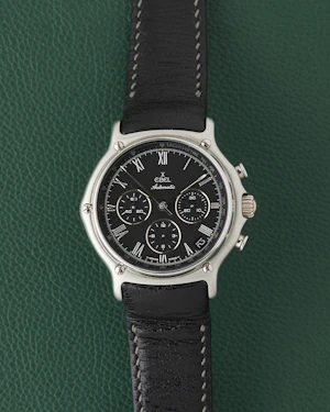 Ebel 1911 Ref. 9134901 Black Dial El Primero Neo-Vintage Chronograph