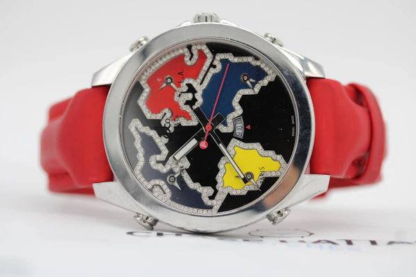 Jacob & Co. Five Time Zone with Manual & Diamond Factory set - image 8