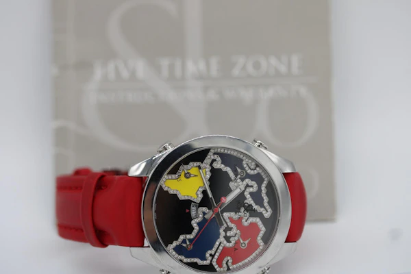 Jacob & Co. Five Time Zone with Manual & Diamond Factory set - image 4